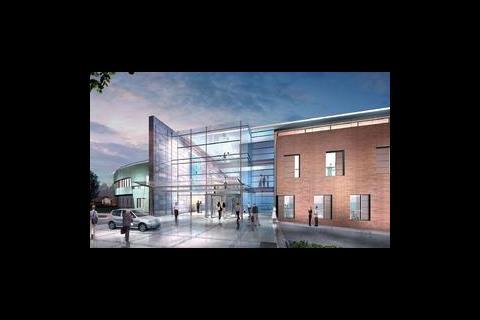 Plans for the Freeman Hospital’s main entrance